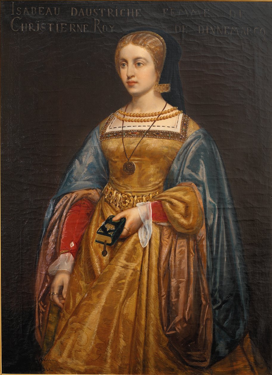 Elisabeth, hučí Christian II od Poul Hagelstein