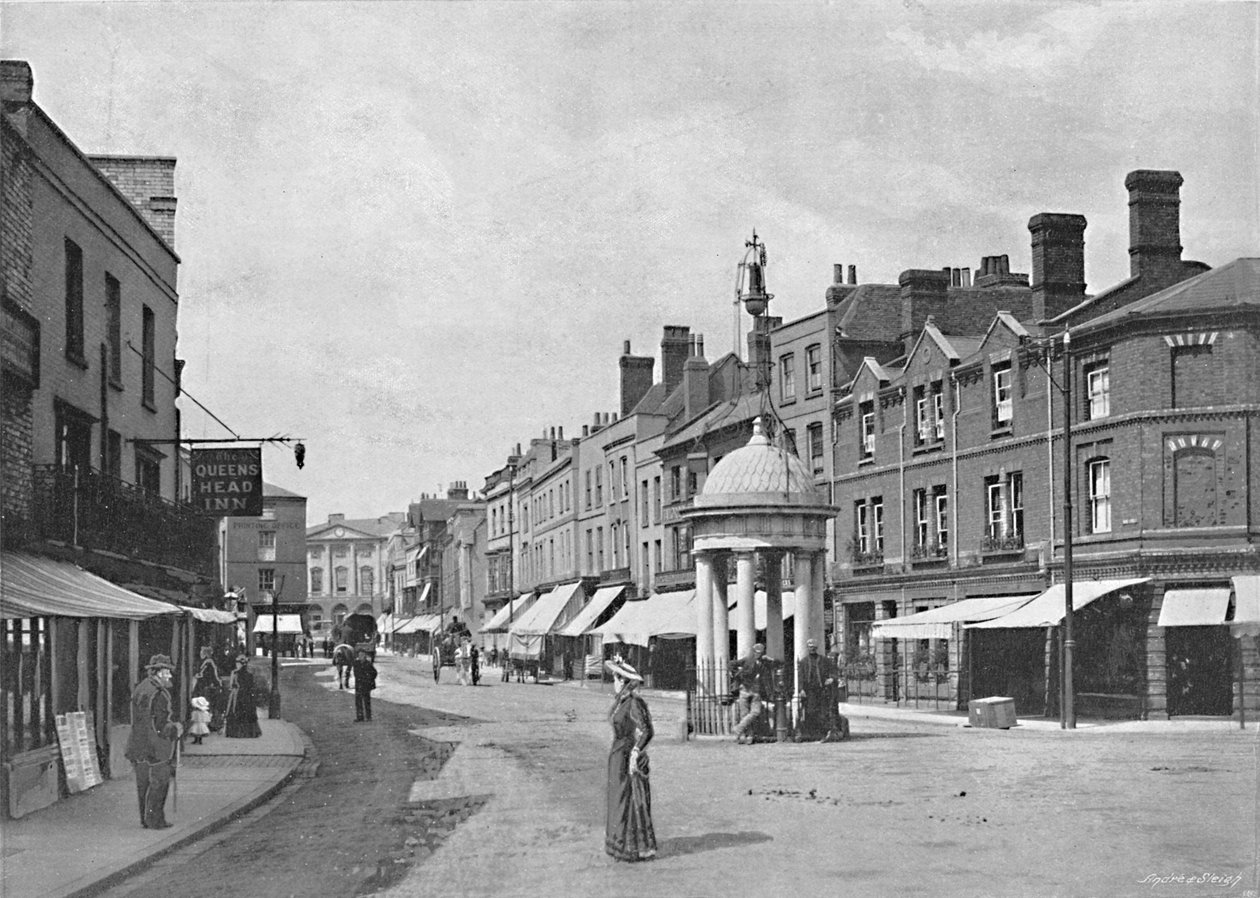 Chelmsford: High Street, c1896 od Poulton and Co