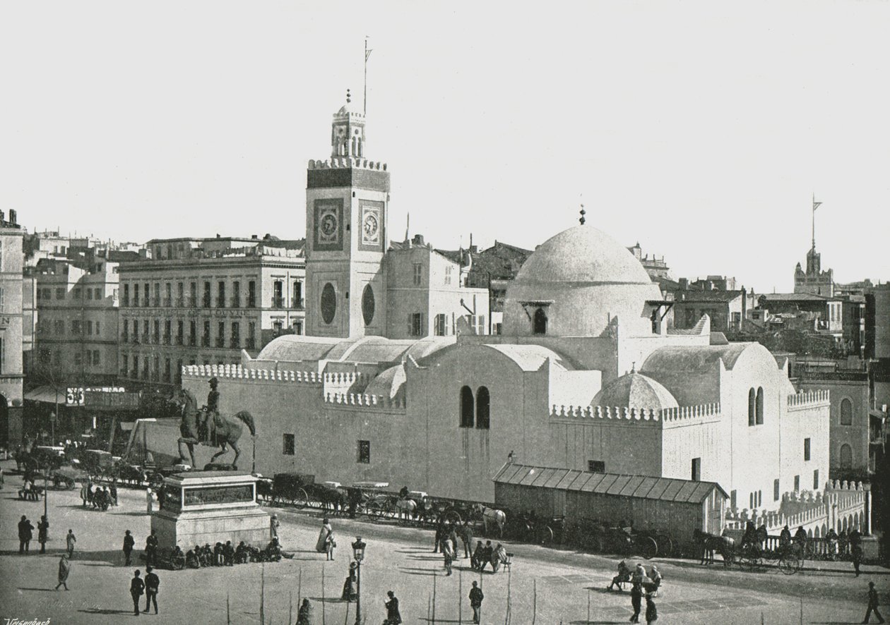 Djamaa al-Djedid, Alžír, Alžírsko, 1895. od Poulton and Co