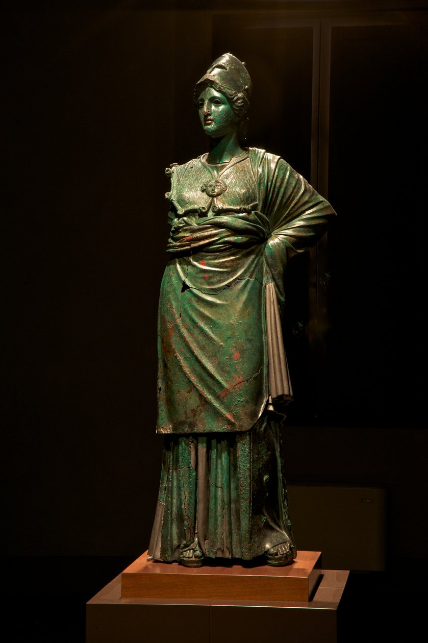 Minerva z Arezza (bronz) od Praxiteles