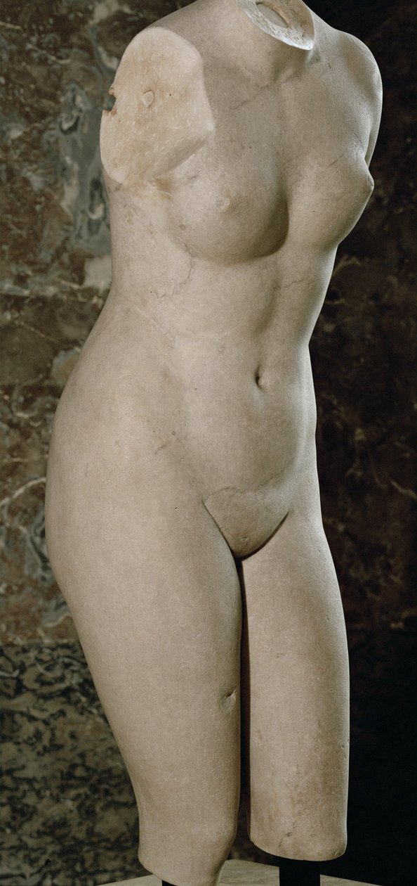 Afrodita z Knidu, antická replika originálu od Praxitela ... od Praxiteles (after)