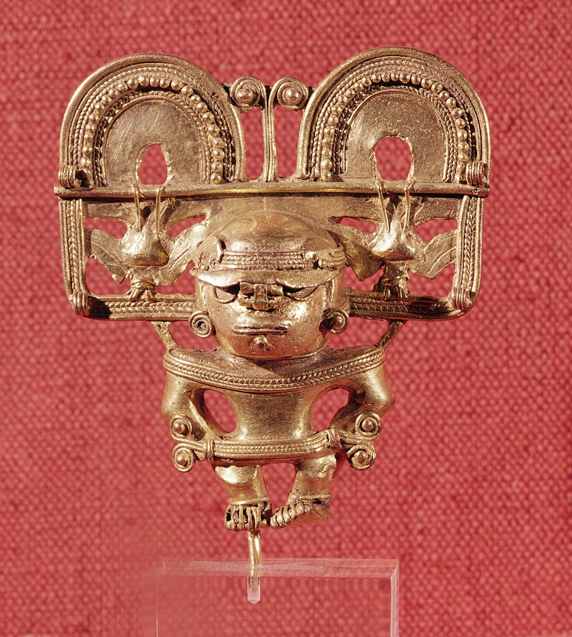 Antropomorfní postava, kultura Tairona (zlato) od Pre Columbian