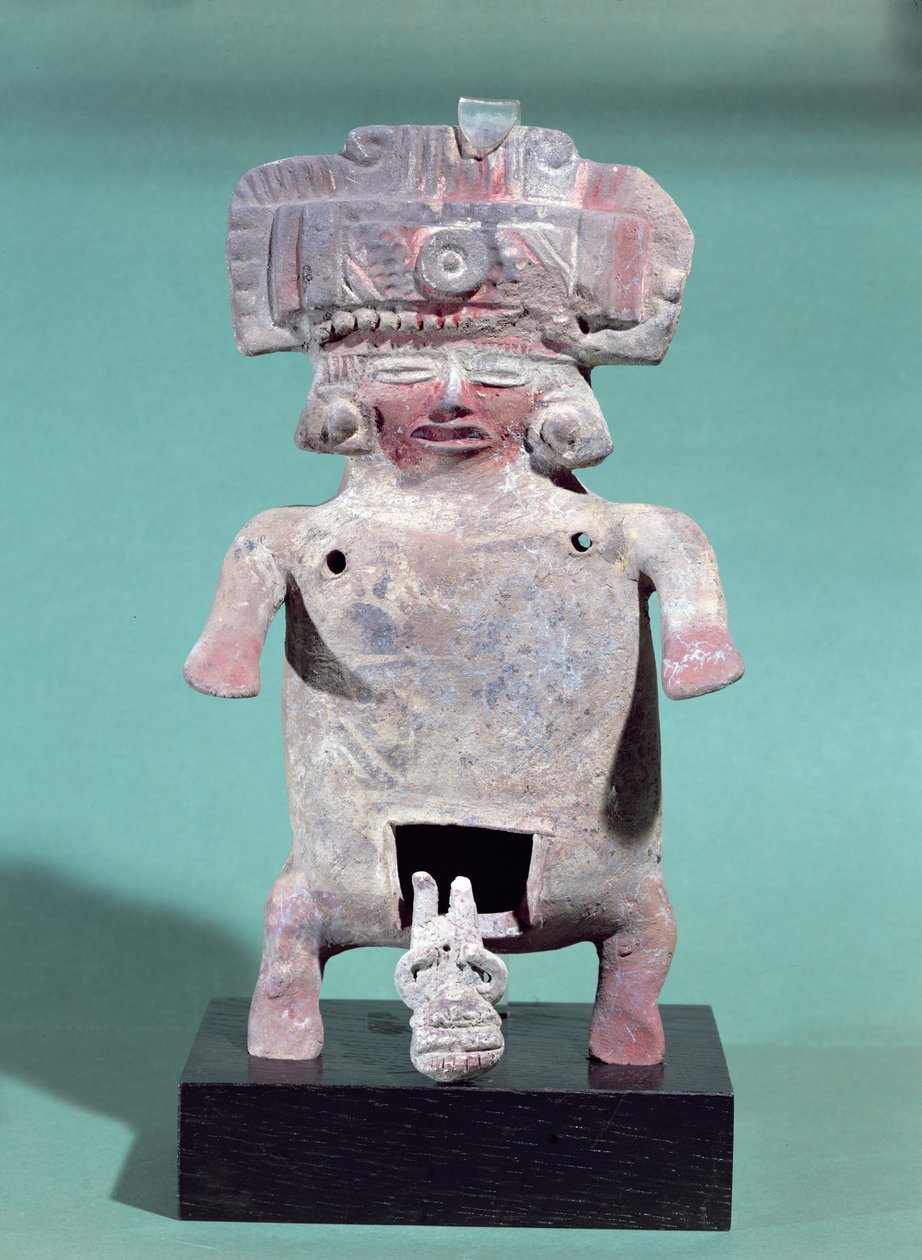 Soška rodící ženy (terakota) (viz také 349763) od Pre Columbian