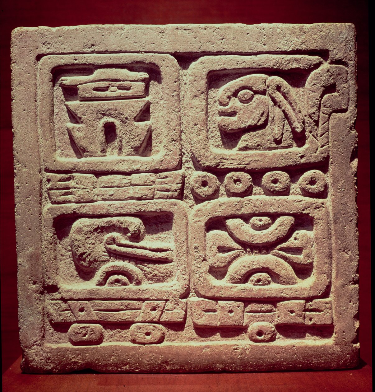 Kalendář se čtyřmi glyfy, Toltec (856-1250) od Pre Columbian