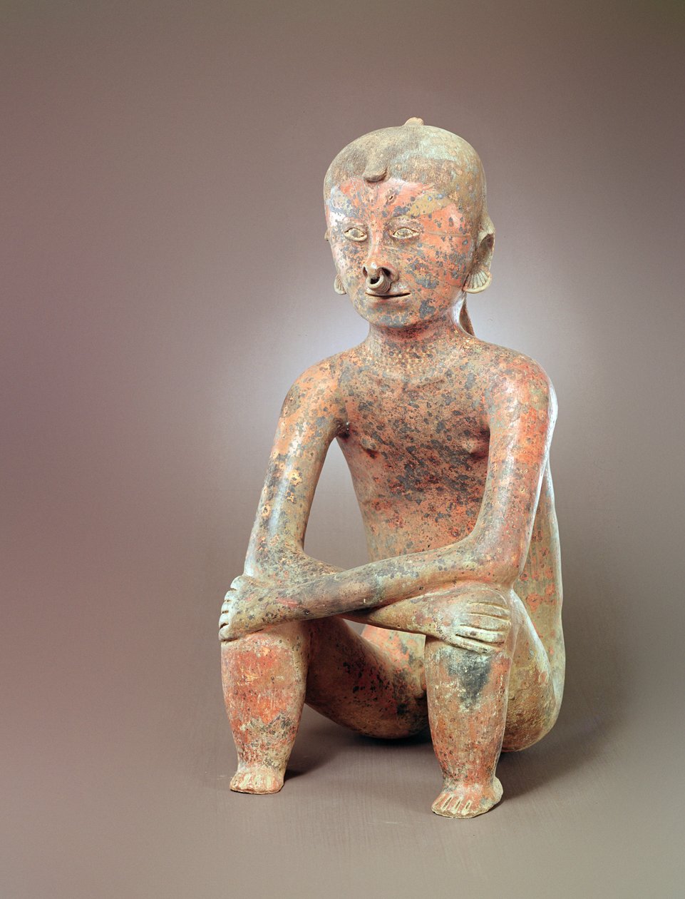 Sedící postava, Chinasco Culture, (keramika) od Pre Columbian
