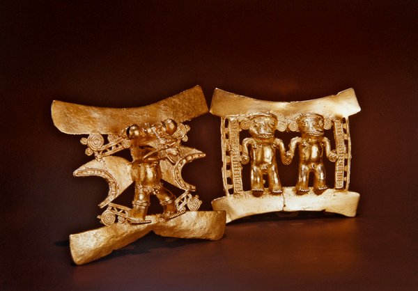 Dekorativní přívěsky, Kostarika (zlato) od Pre Columbian Pre Columbian