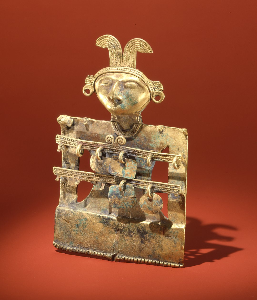 Pectoral, Quimbaya (zlato) od Pre Columbian Pre Columbian