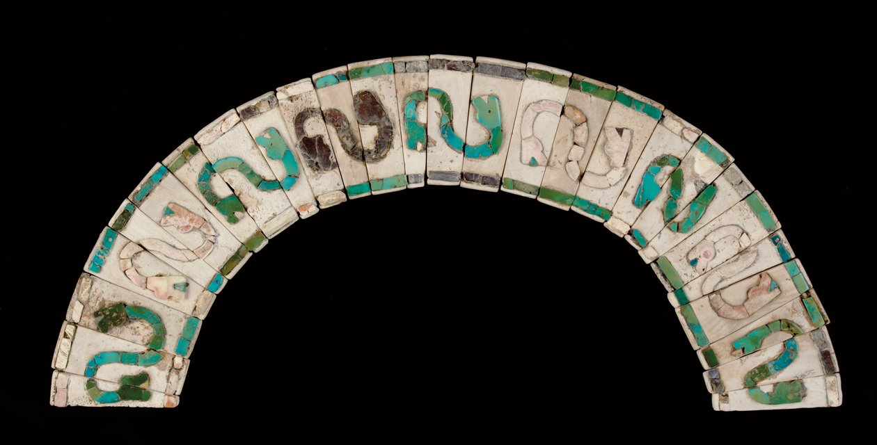 Náhrdelník Mochica, cca 200-600 nl (mušle a tyrkys) od Pre Columbian Pre Columbian