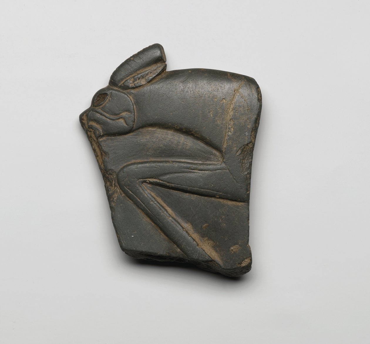 Fragment z palety, Horní Egypt, cca 3300-3100 př.nl (břidlice) od Predynastic Period Egyptian