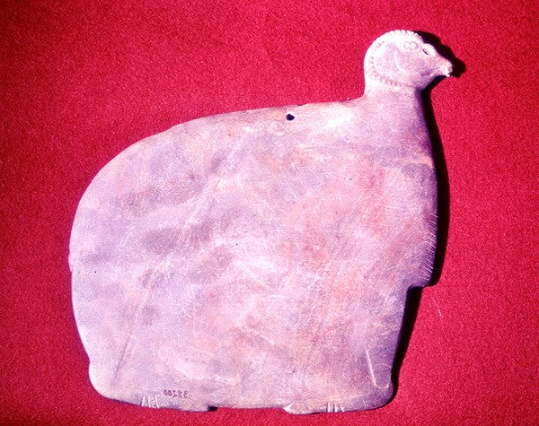 Paleta ve tvaru berana (břidlice) od Predynastic Period Egyptian