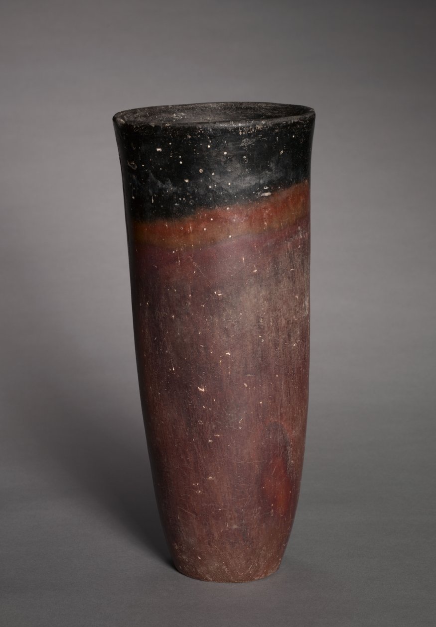 Kádinka s černým vrcholem, cca 4000-3500 př.nl od Predynastic Period Egyptian