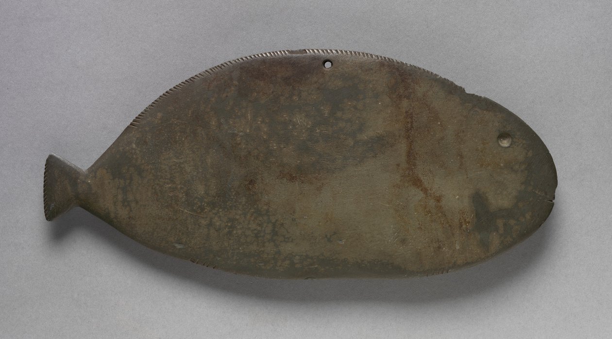 Paleta ve formě ryby, cca 3500-2950 př.nl (graywacke) od Predynastic Period Egyptian