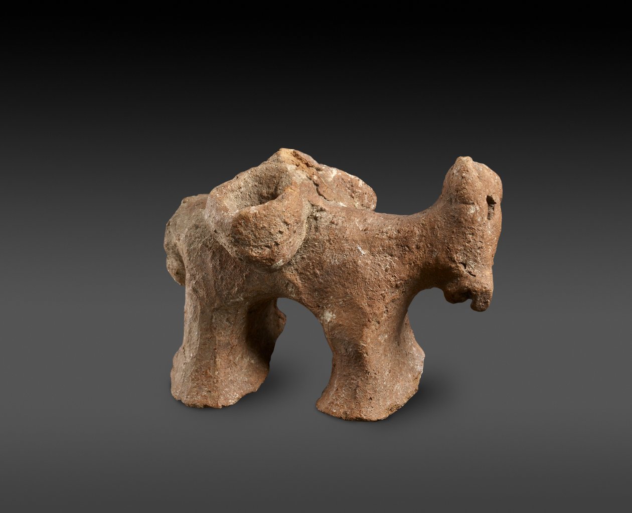 Prehistorický model osla s kufry, Kypr (terakota) od Prehistoric