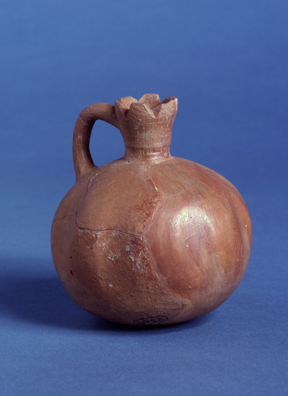 Džbán v podobě granátového jablka, Jeruzalém (glazovaná kamenina) od Prehistoric