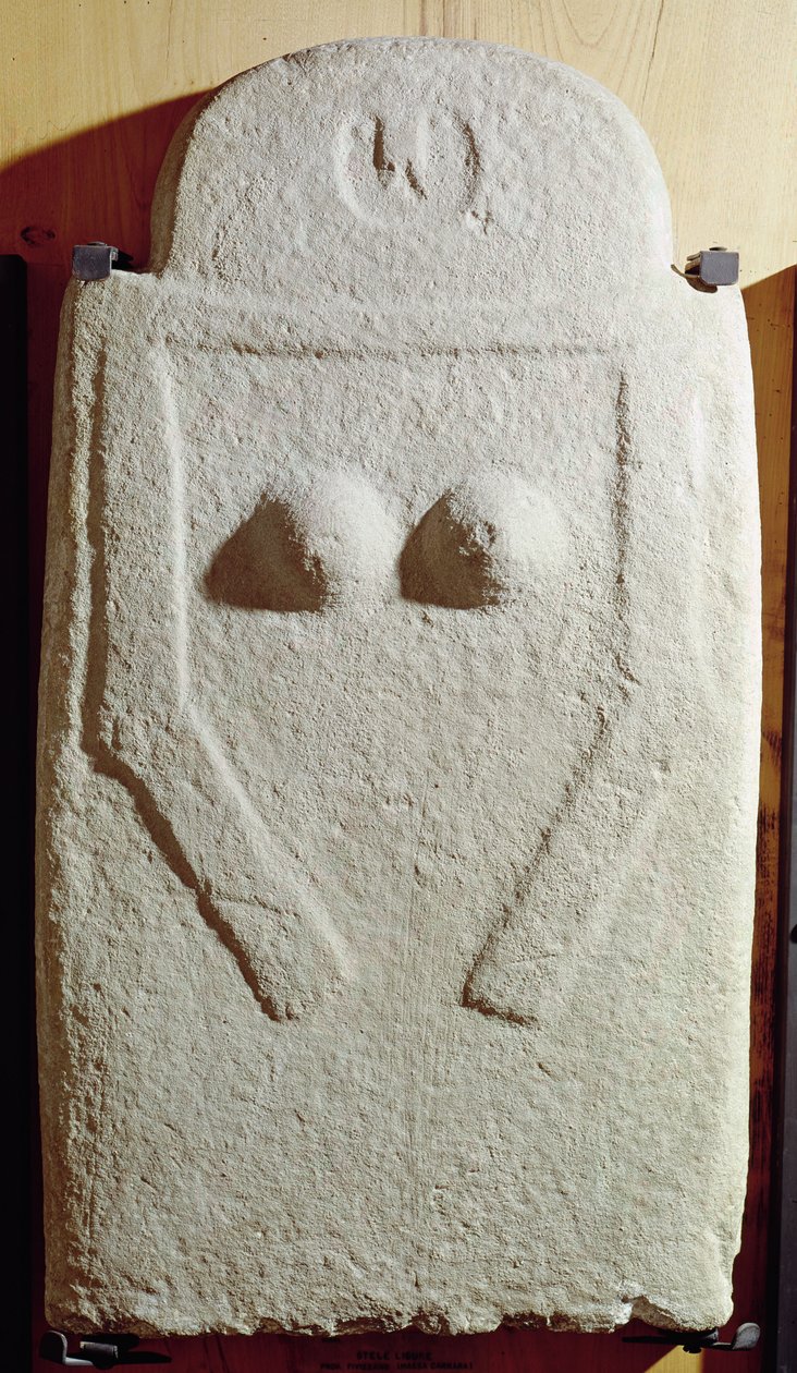 Socha Menhir, cca 1800-750 př.nl od Prehistoric