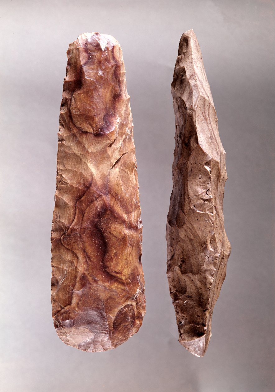Nástroje z Campigny, 6000-2000 př.nl (pazourek) od Prehistoric