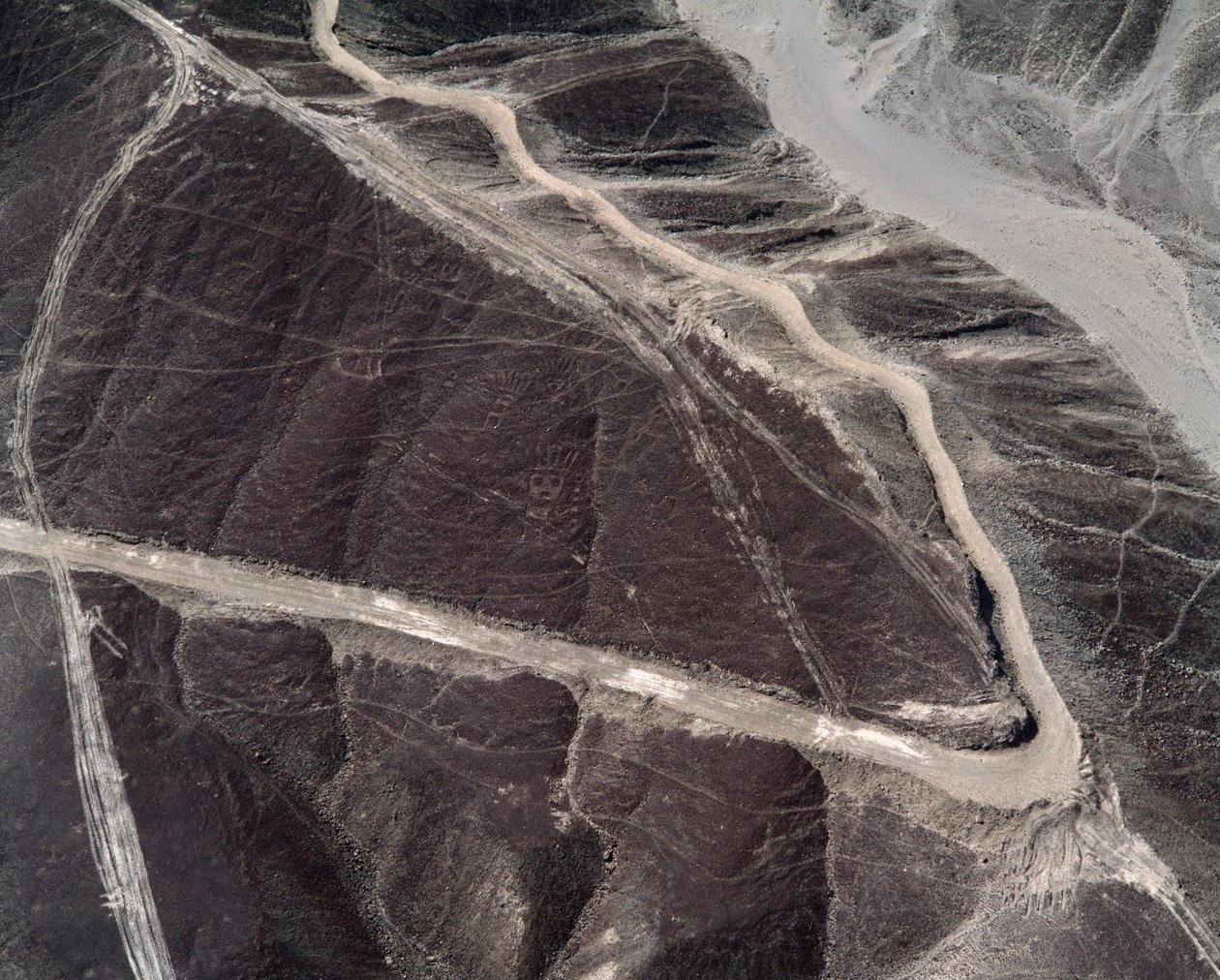 Letecký pohled na Nazca Lines (fotografie od Prehistoric Prehistoric