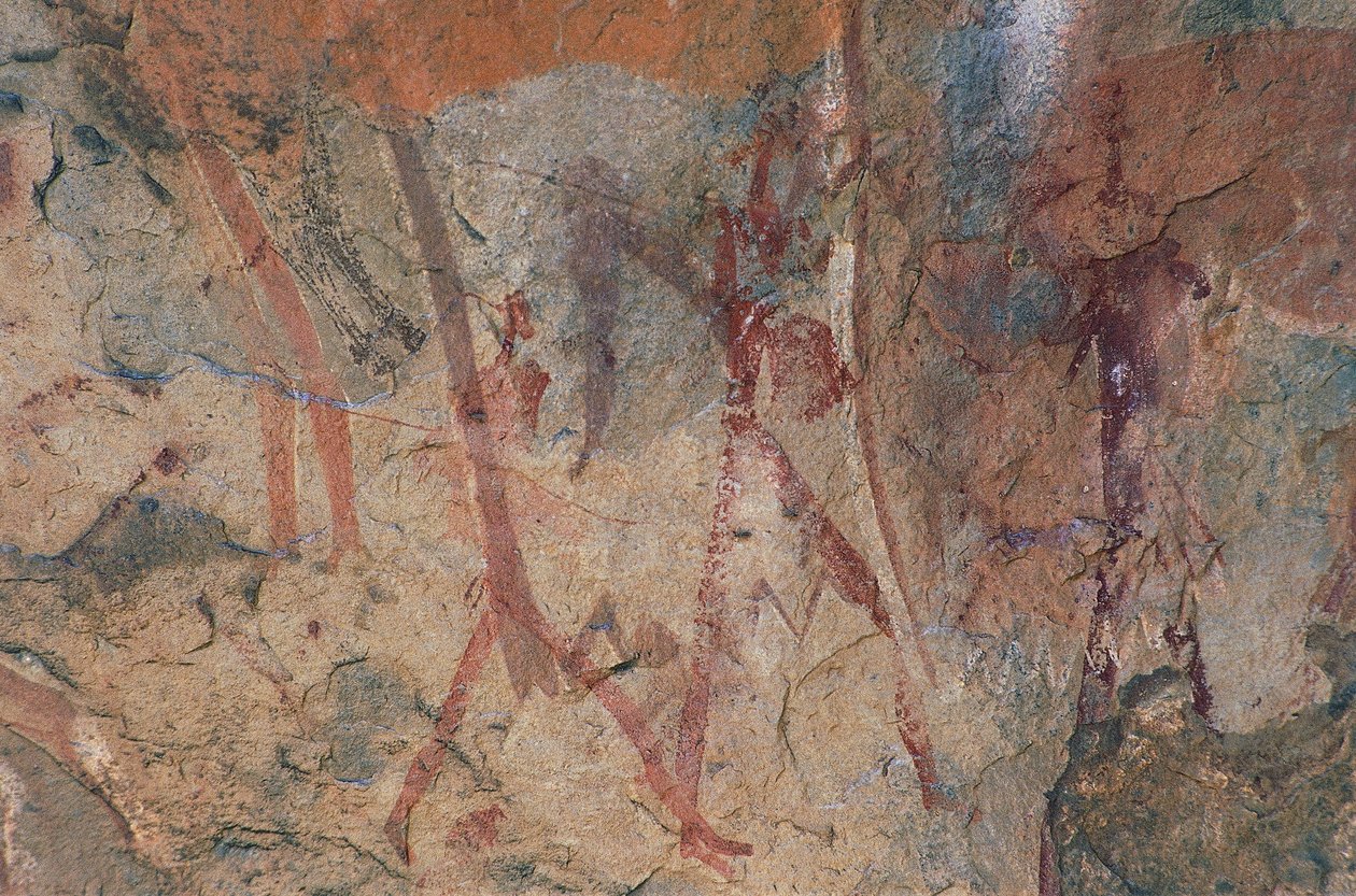 Lidské postavy (jeskynní malba) od Prehistoric Prehistoric