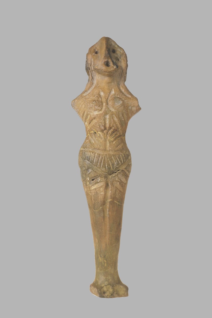 Ženská figurka, 3950-3500 př.n.l od Prehistoric Russian Culture