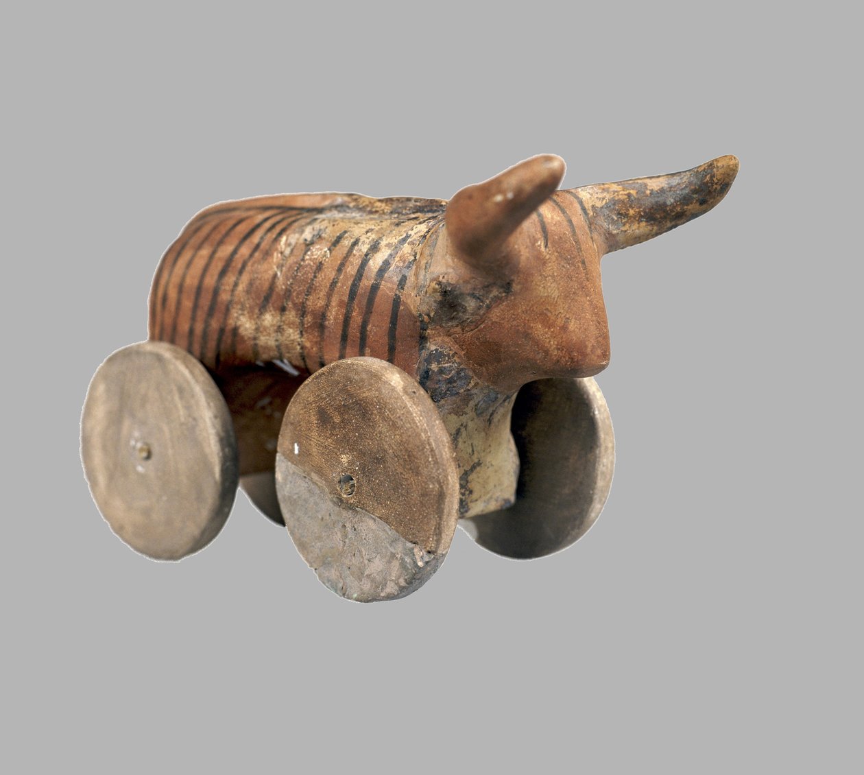 Zoomorfní soška s koly, 3950-3500 př.nl od Prehistoric Russian Culture