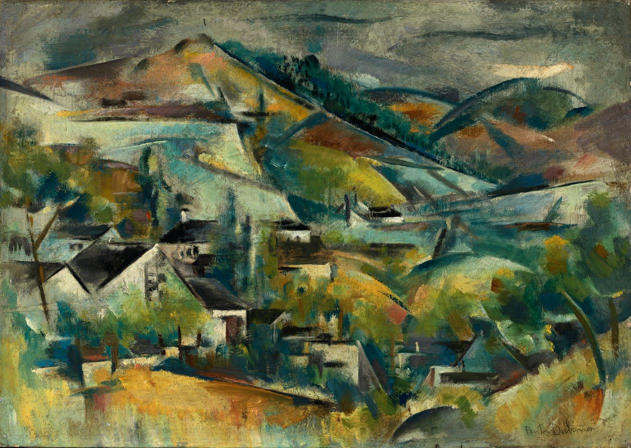 Quebec, ca. 1925. od Preston Dickinson
