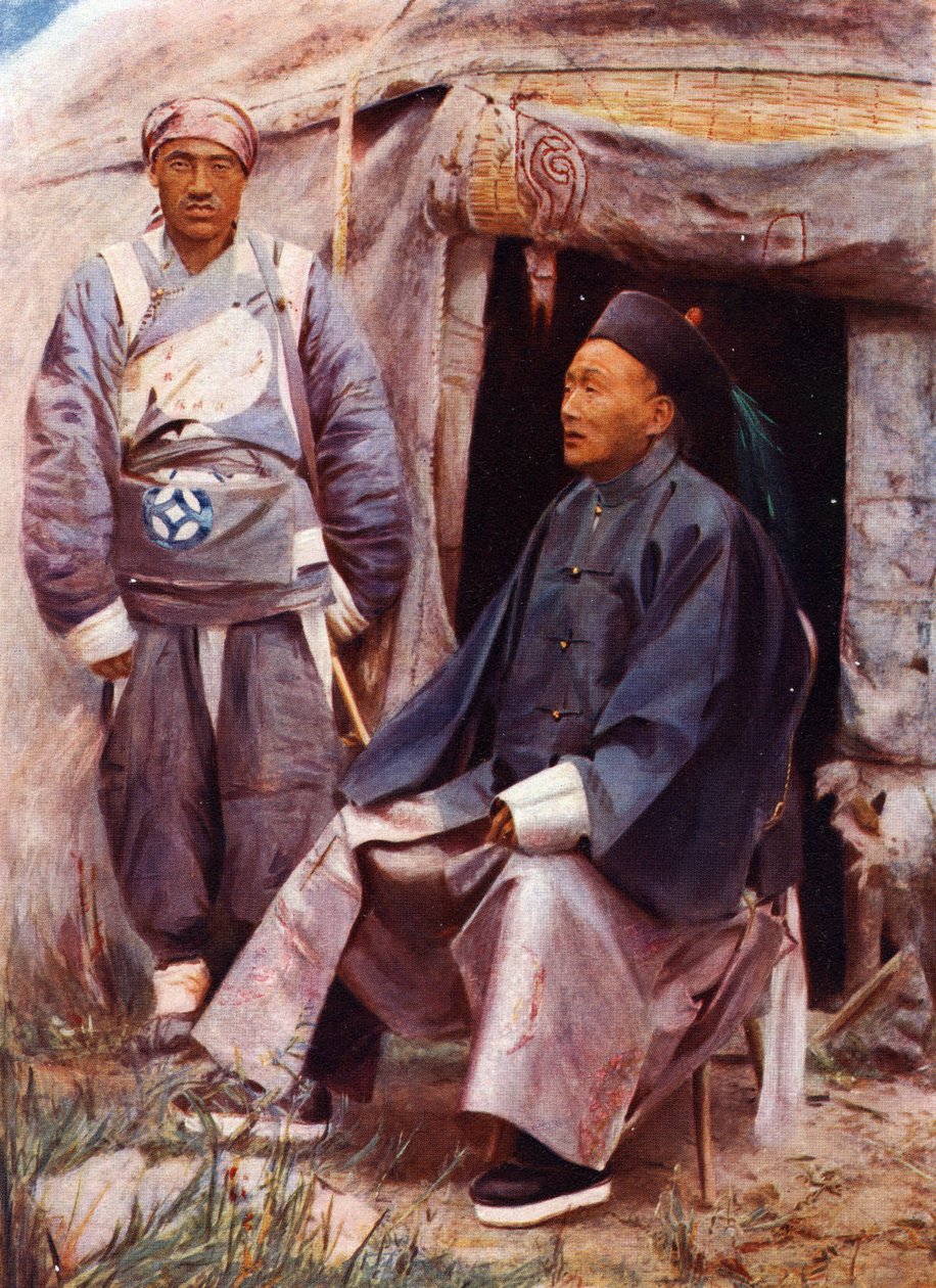 Taotai z Kašgaru, cca 1910 od Prince Alexandre Gagarine