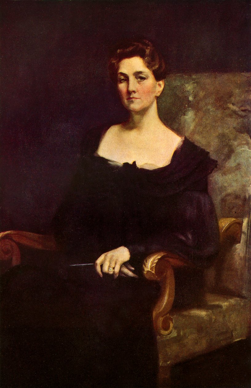 Sara Ann Delano - portrét od Prince Paul Petrovic Troubetzkoy
