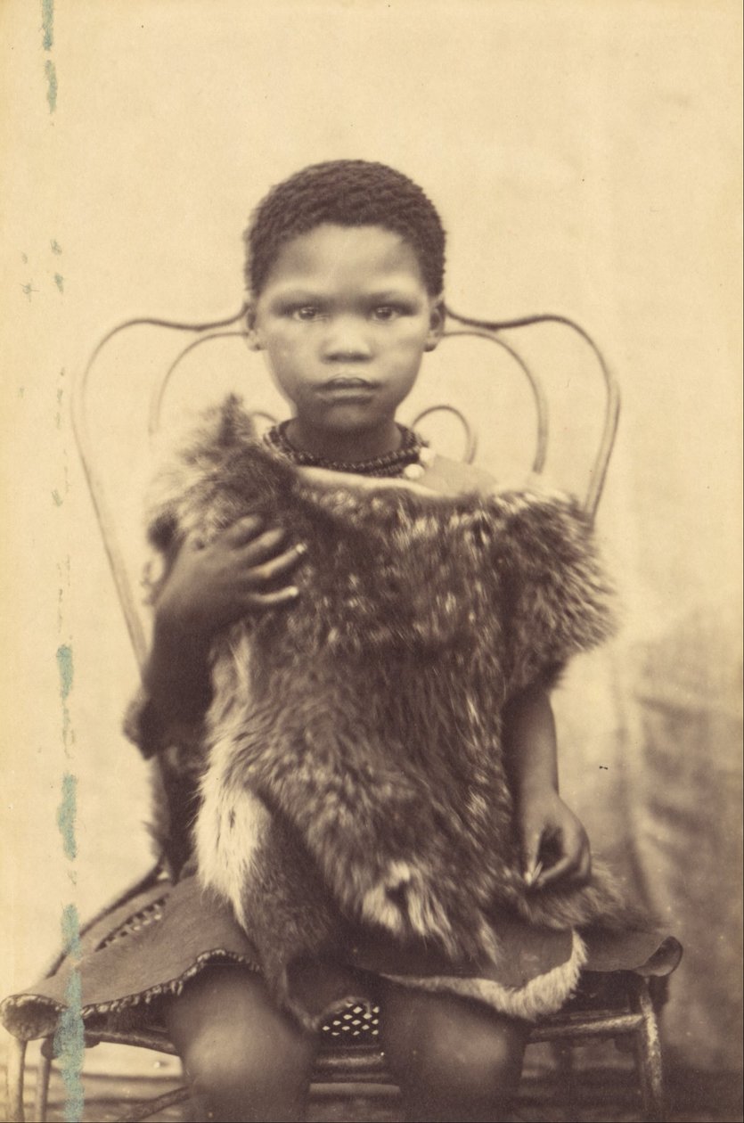 Betty, Hottentot dívka, 9 let. od Napoleon Bonaparte