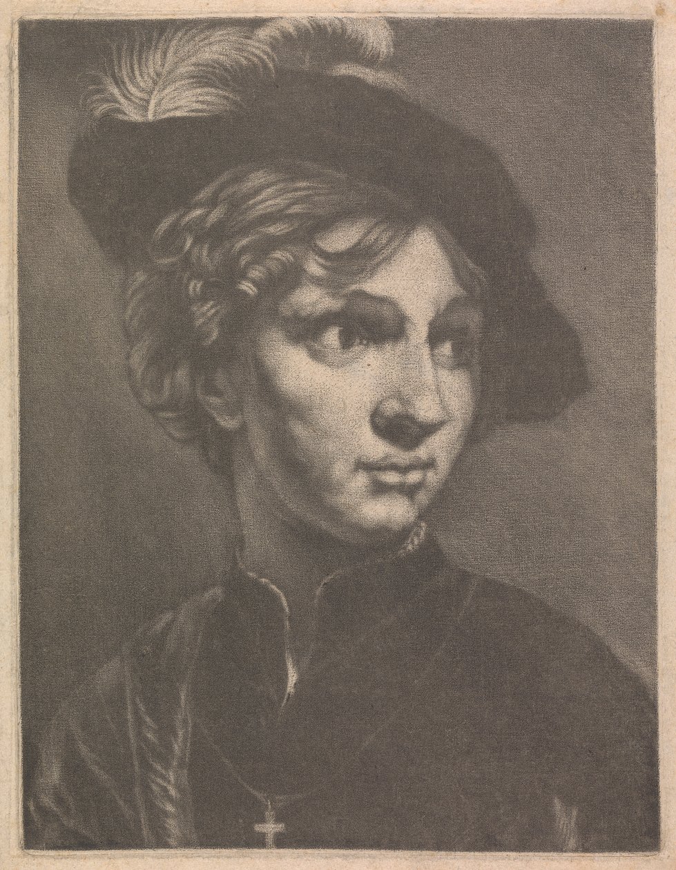 Portrét mladého muže od Prince Rupert