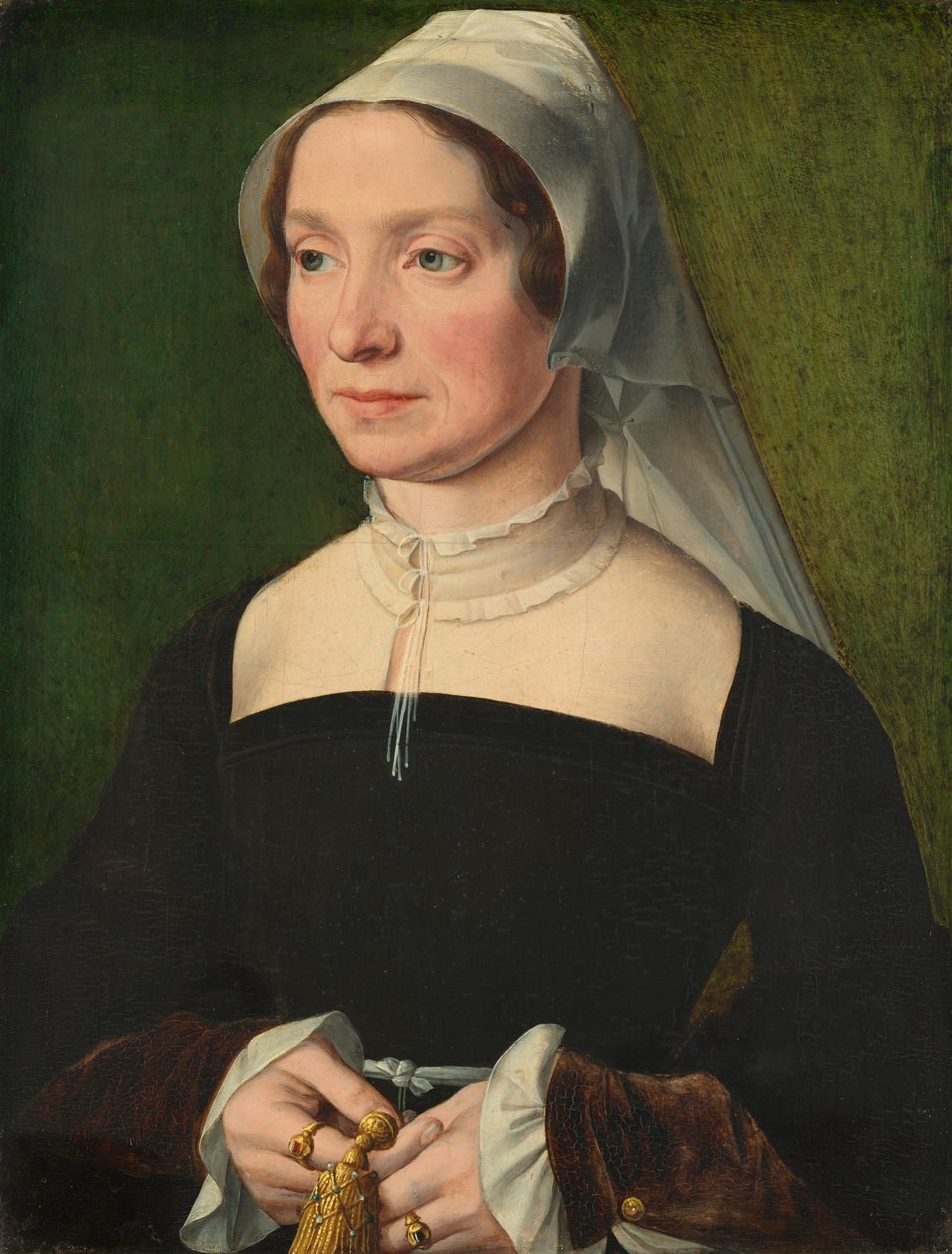 Manželka člena rodiny de Hondecoeter od Probably Antwerp 16th Century