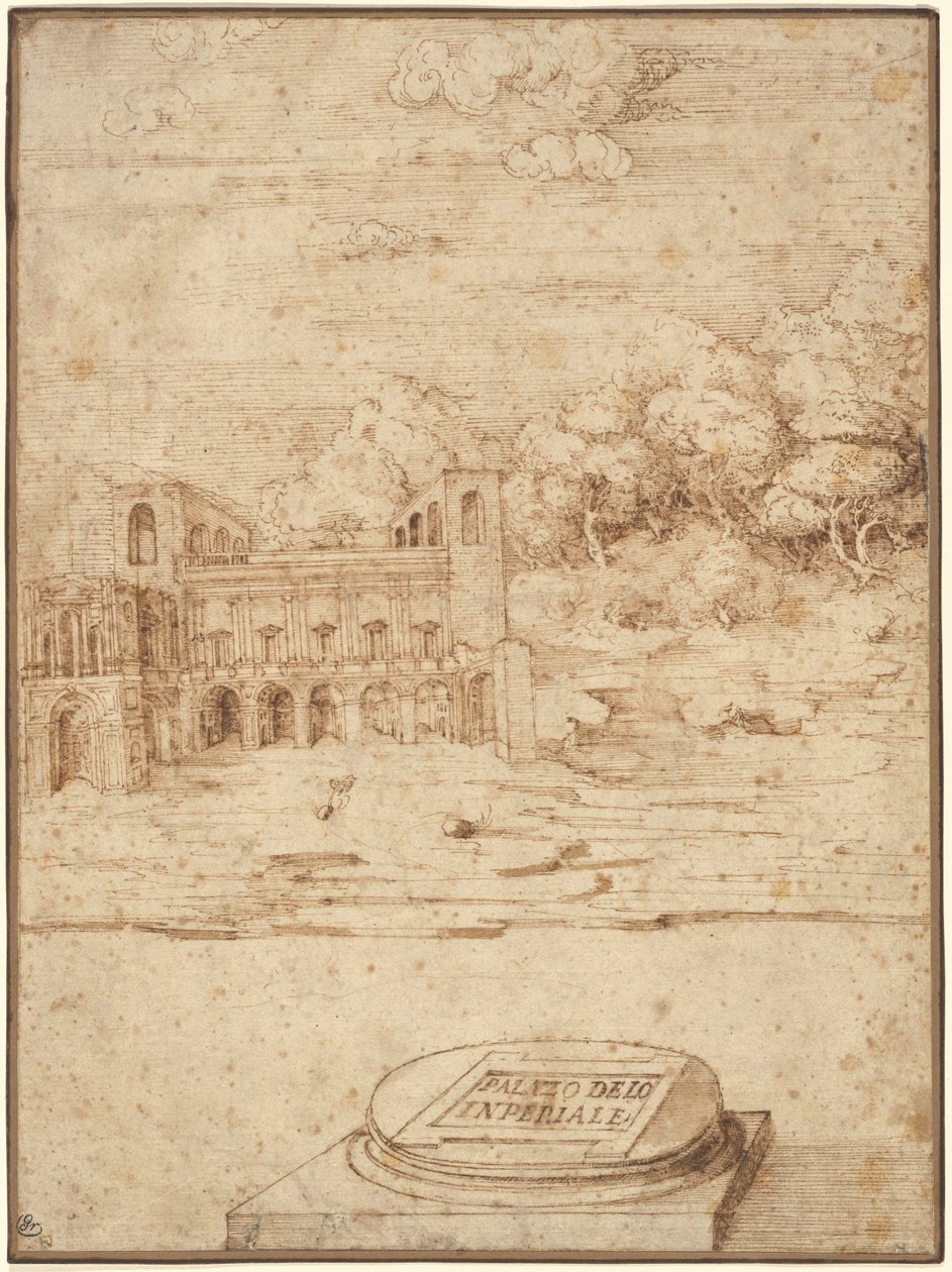 Císařská vila od Probably Titian Venetian 16th Century