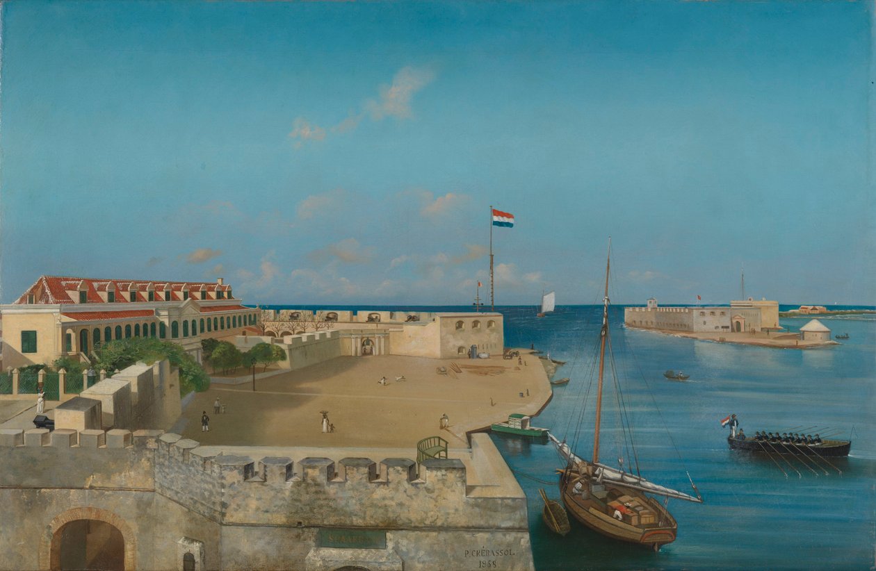 Vstup do přístavu Willemstad od Prosper Crébassol