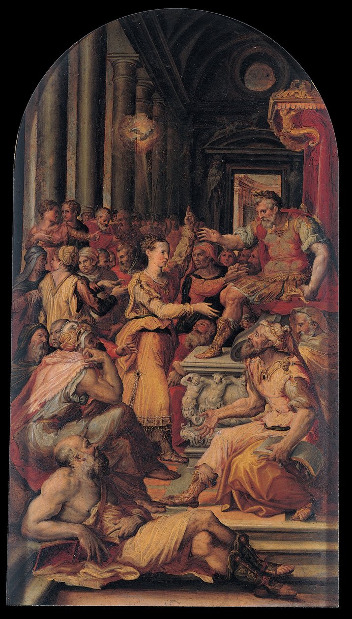 Spor svaté Kateřiny od Prospero Fontana