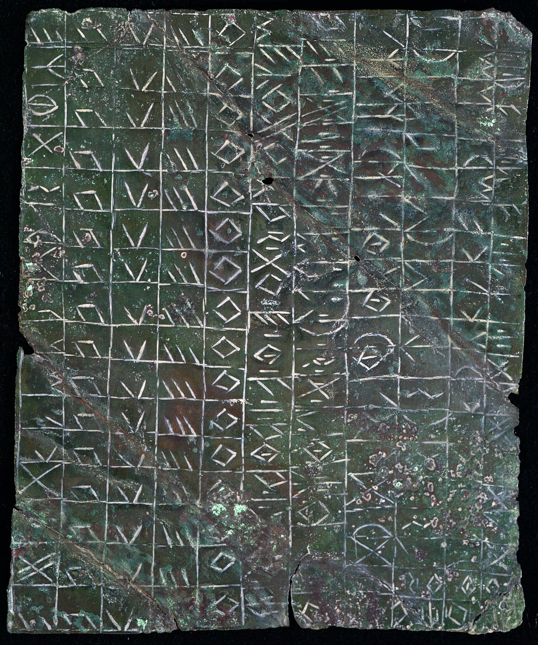Votivní plaketa s benátským nápisem, z Itálie od Protohistoric