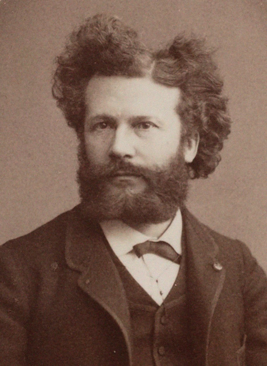 Portrét Camille Flammarion 1842-1925, 1884. od Prudent René Patrice Dagron