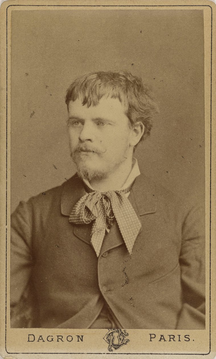 Portrét malíře Julese Bastiena-Lepagea 1848-1884, c. 1875. od Prudent René Patrice Dagron