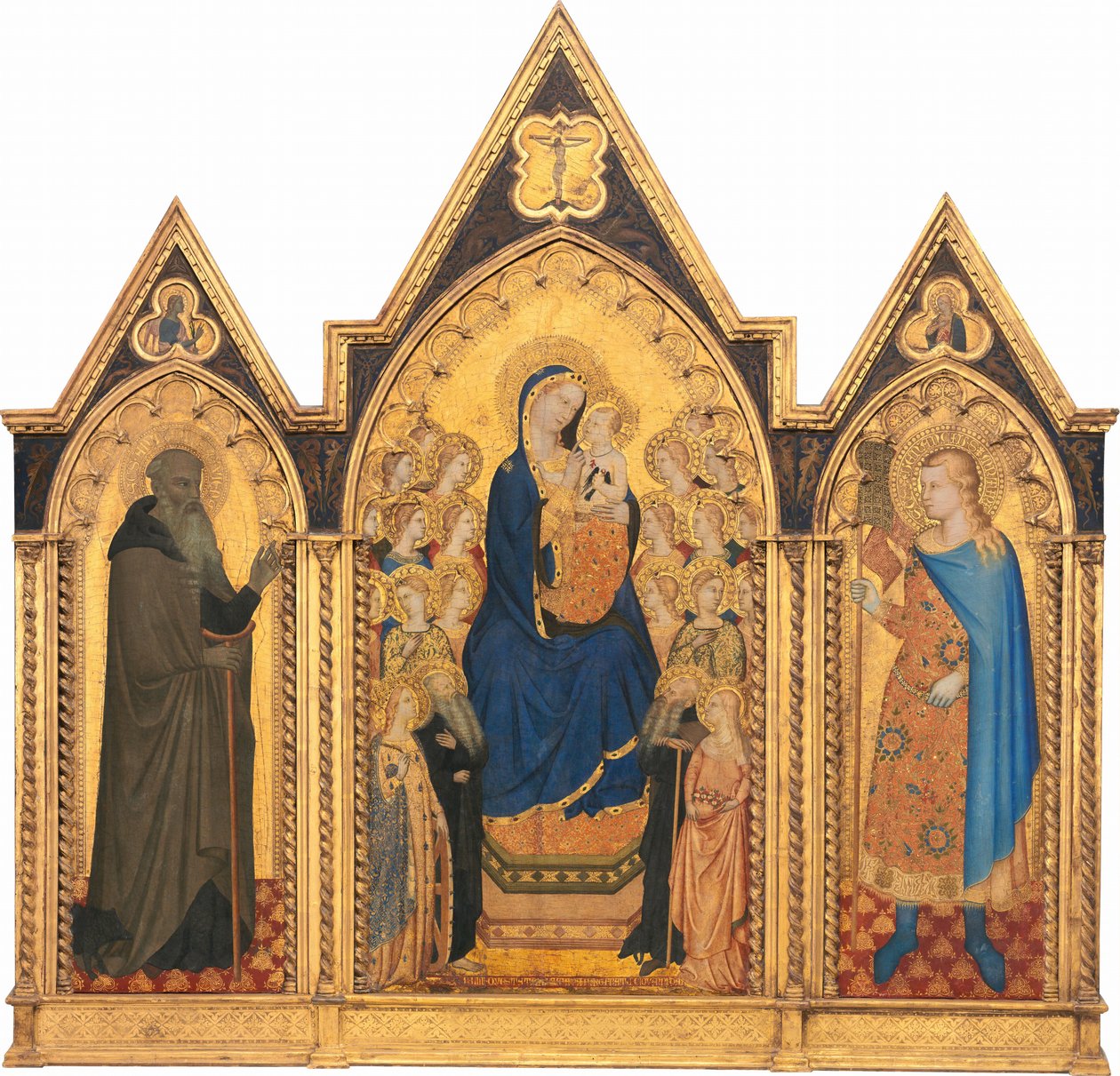 Svatý Venantius [pravý panel] od Puccio di Simone and Allegretto Nuzi