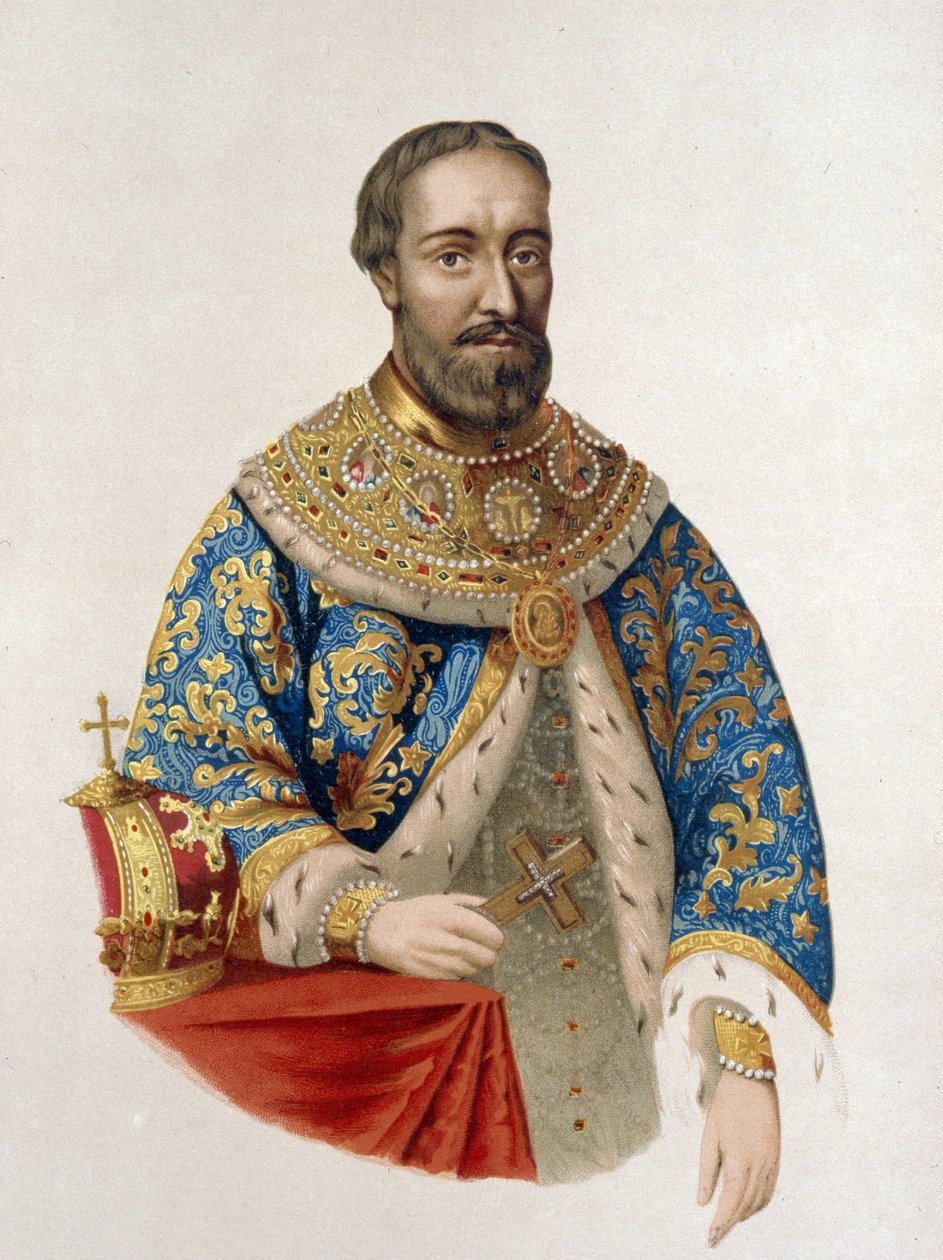Le patriarcha moskevský Filareta, Feodor Nikitič Romanov od Pyotr Fyodorovich Borel