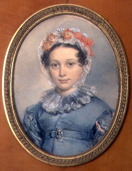 Portrét hraběnky Sofie Stepanovna Shcherbatova (1798-1885) od Pyotr Fyodorovich Sokolov