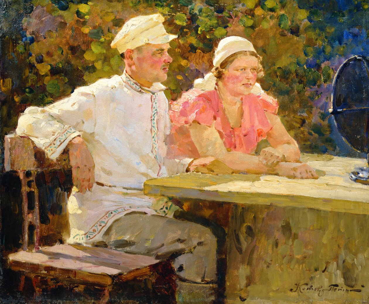 Poslech rádia od Pyotr Ivanovich Kotov