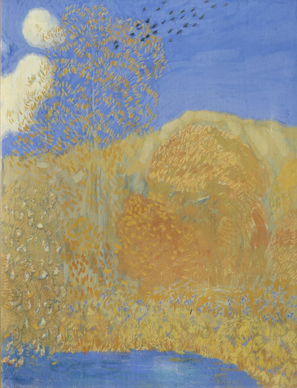 Flood-Lands, 1908 od Pyotr Savvich Utkin