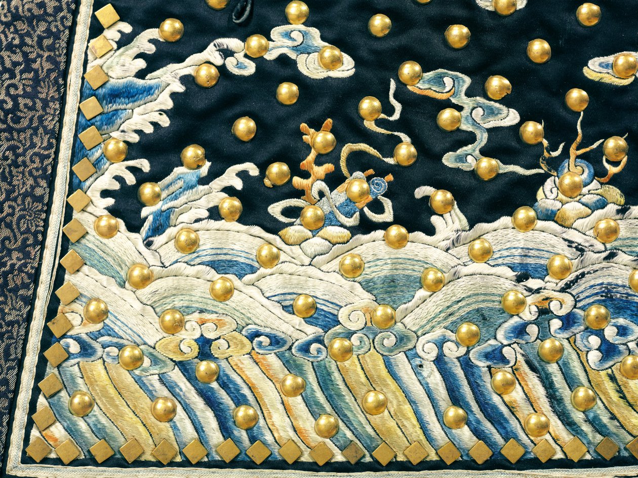 Vzácná slavnostní uniforma císařského gardisty, období Qianlong / Jiaqing od Qing Dynasty Chinese School