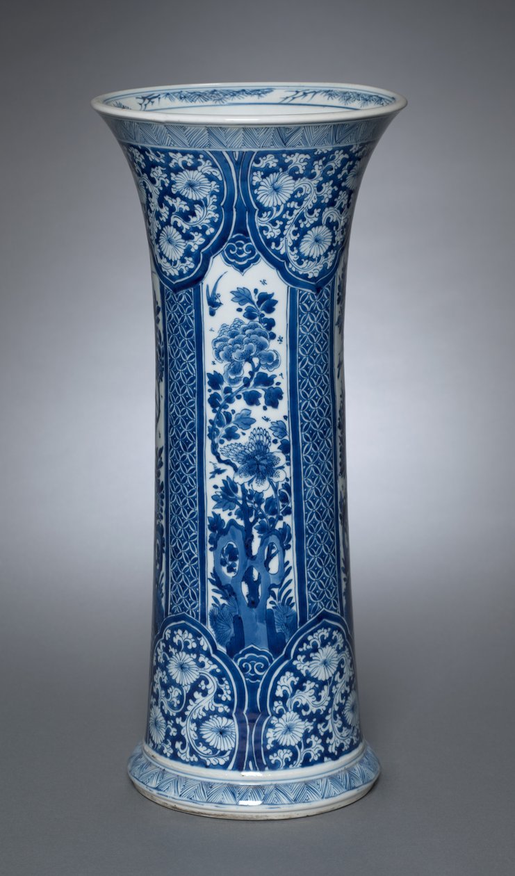Váza s přebalem, 1662-1722 od Qing Dynasty Chinese School