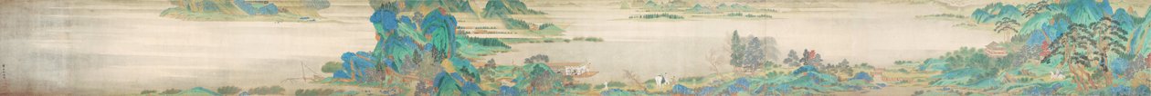 Loučení v Xunyangu od Qiu Ying