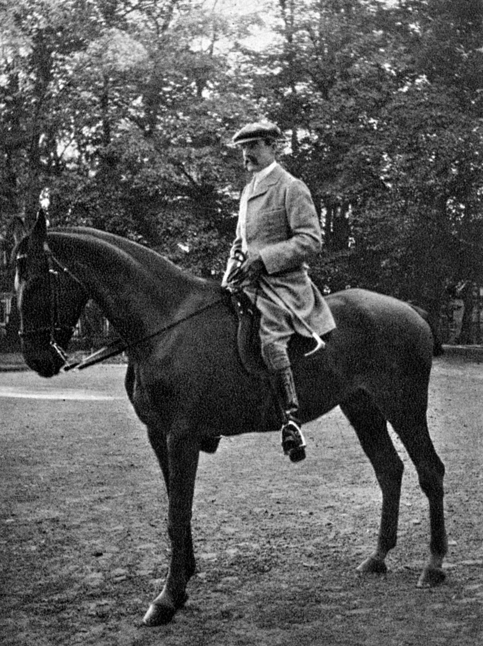 Plukovník Brocklehurst v Bernsdorffu, 1908. od Queen Alexandra