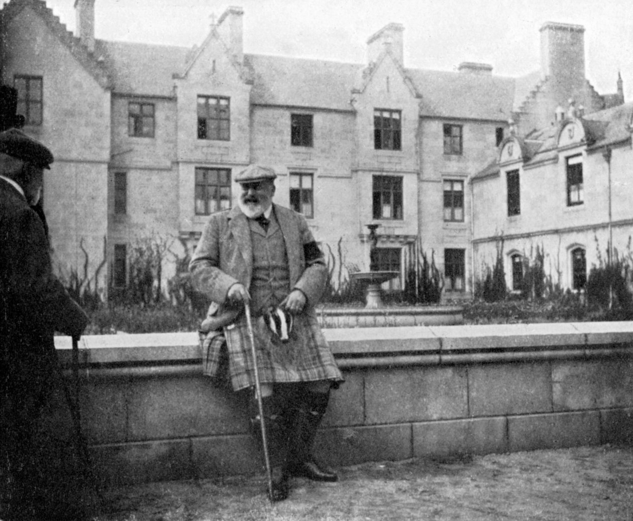 Král Edward VII 1841-1910 v Balmoral, Skotsko, 1908. od Queen Alexandra
