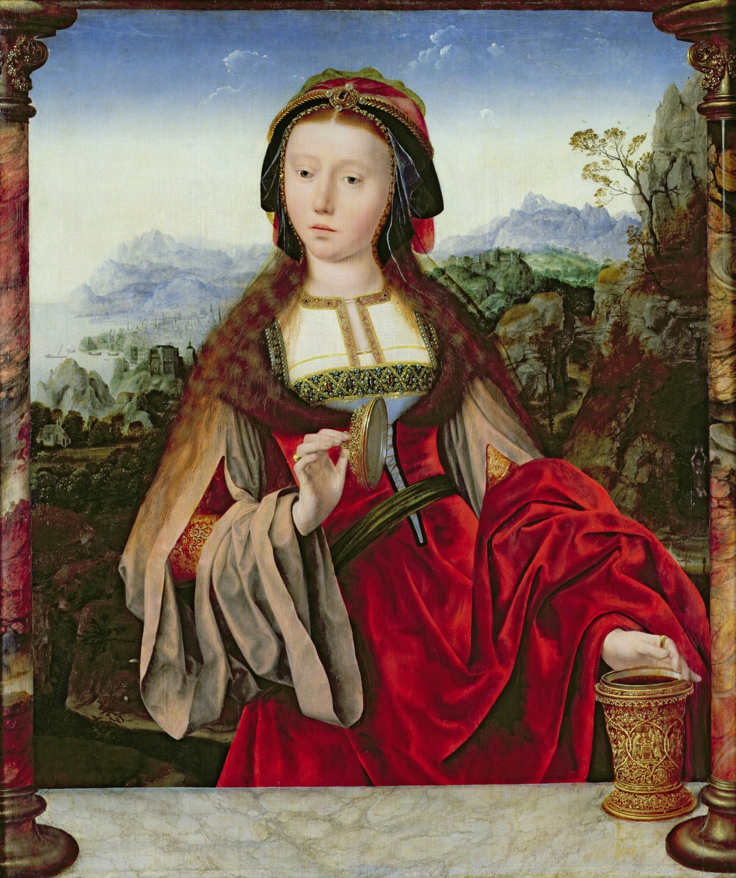 Máří Magdalena, kolem 1520-25 od Quentin Massys or Metsys