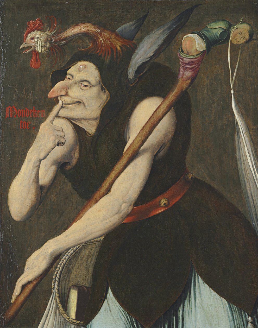 Alegorie pošetilosti od Quentin Massys or Metsys