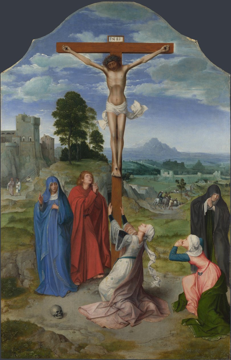 Ukřižování, asi 1515 od Quentin Massys or Metsys