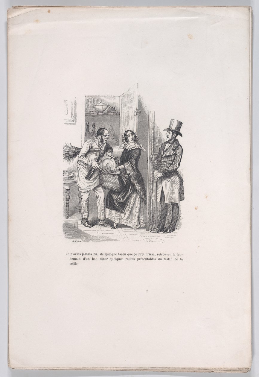 Pozůstatky z Malé strasti lidského života, 1843. od Quichon